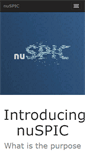 Mobile Screenshot of nuspic.g-node.org