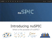 Tablet Screenshot of nuspic.g-node.org