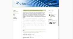 Desktop Screenshot of g-node.org